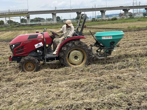 奈良県畑田さんの田んぼの土づくり🌾　～大阪　寝屋川　お米屋さん～
