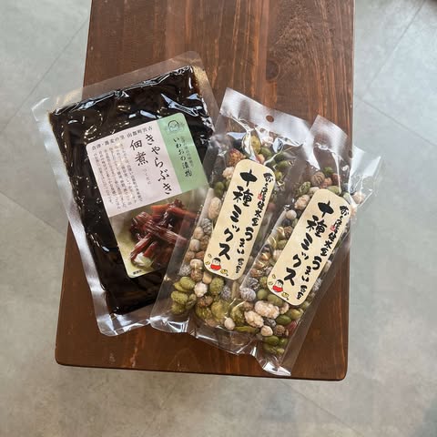 〈再入荷〉きゃらぶき・豆菓子入りました！！　～大阪　寝屋川　お米屋さん～